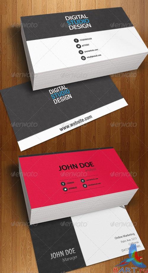 GraphicRiver Professional Business Card Corporative Design GraphicRiver Professional Business Card Corporative Design