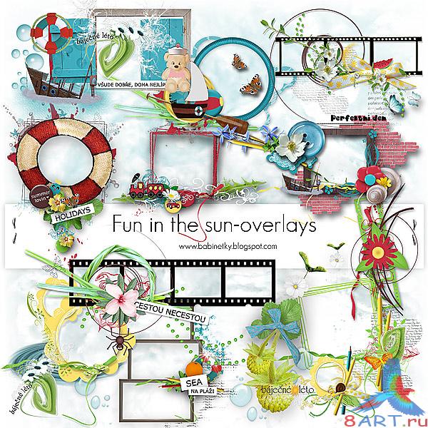 Летний Скрап-набор Fun in the sun Летний Скрап-набор Fun in the sun