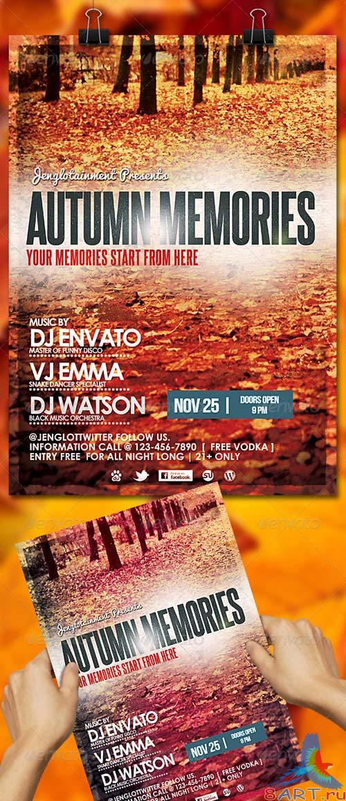 GraphicRiver Autumn Memories Flyer / Poster