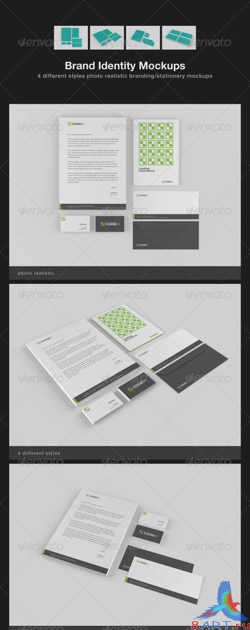 GraphicRiver Brand Identity Mockups