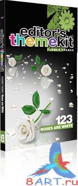 Editor's Themekit 123: Roses are White Editor's Themekit 123: Roses are White