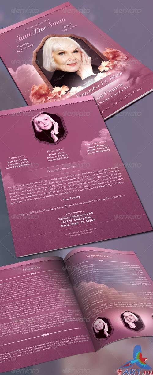 GraphicRiver Funeral Program Full Page Bi-Fold Template GraphicRiver Funeral Program Full Page Bi-Fold Template