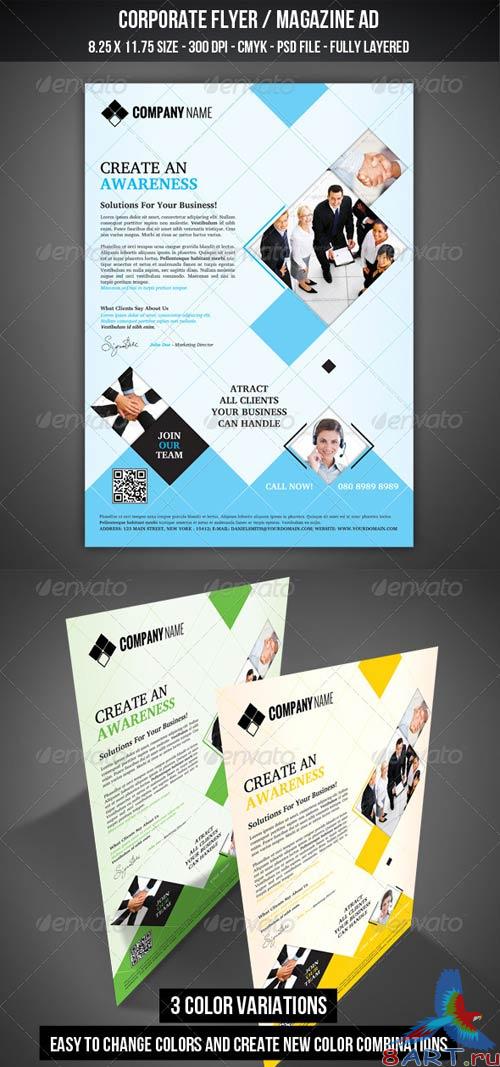 GraphicRiver Corporate Flyer / Magazine AD