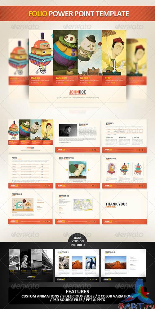 GraphicRiver Folio PowerPoint Presentation