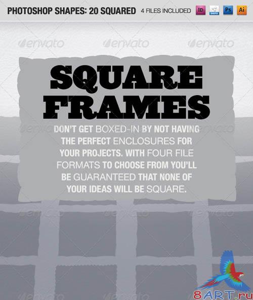 GraphicRiver 20 Frames Squared Design