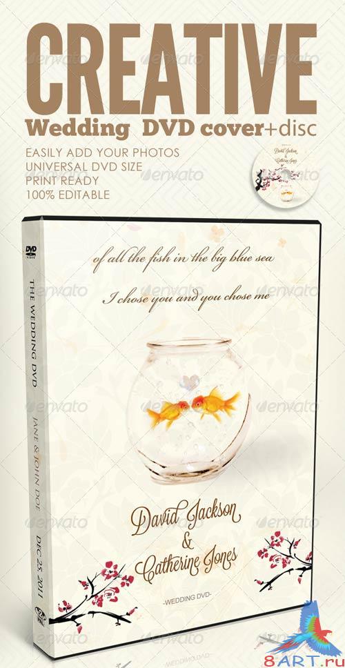 GraphicRiver Creative Wedding DVD & Disc Label Artwork PSD