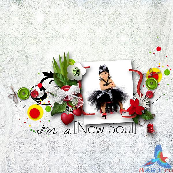 Скрап-набор New Soul (Новая душа) Скрап-набор New Soul (Новая душа)