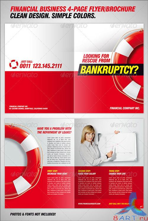 Bankruptcy Flyer Financial Brochure Template - GraphicRiver Bankruptcy Flyer Financial Brochure Template - GraphicRiver