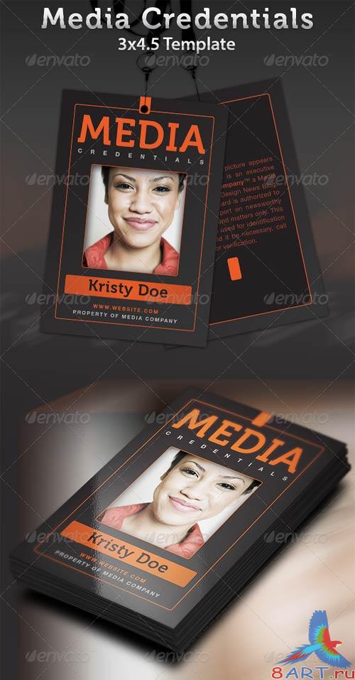 GraphicRiver Media Credentials Template