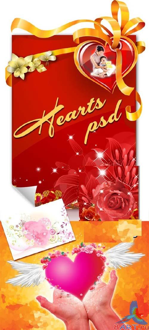 PSD templates - Heart-Spring