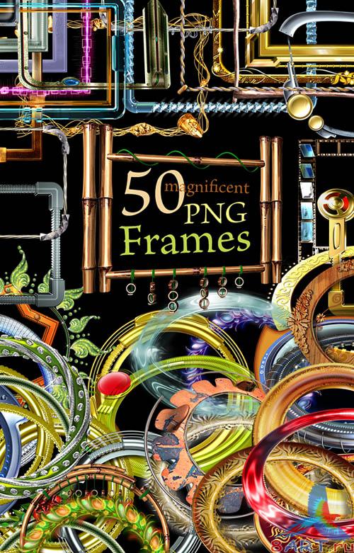 50 magnificent PNG Frames