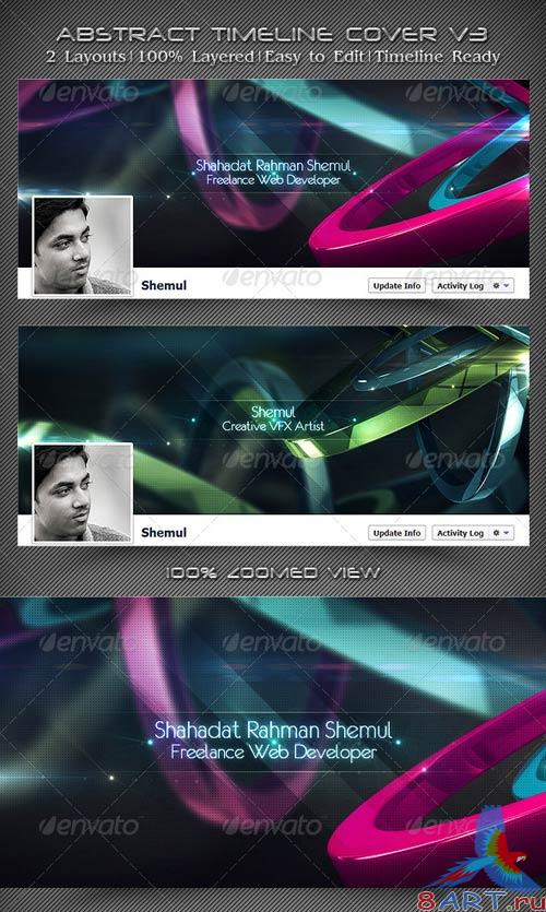 GraphicRiver Abstract Timeline Cover V3