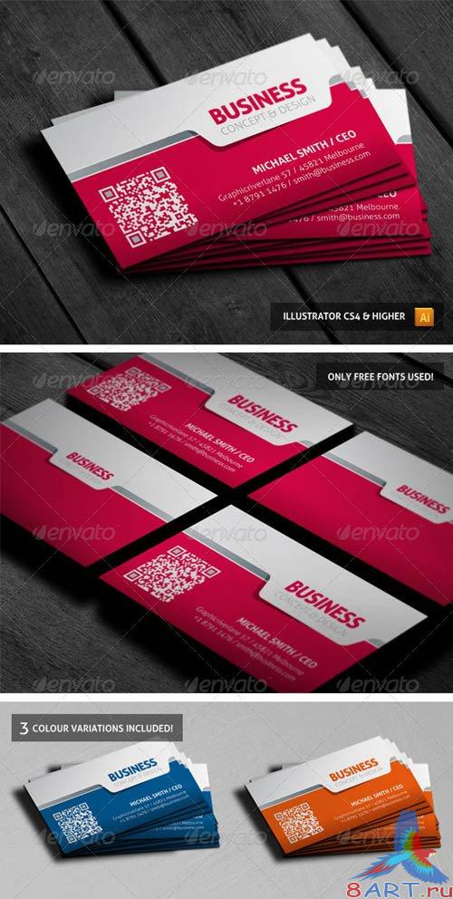 GraphicRiver Stylish Businesscard 01