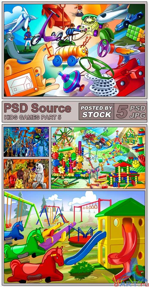 PSD Source - Kids Games 5 PSD Source - Kids Games 5