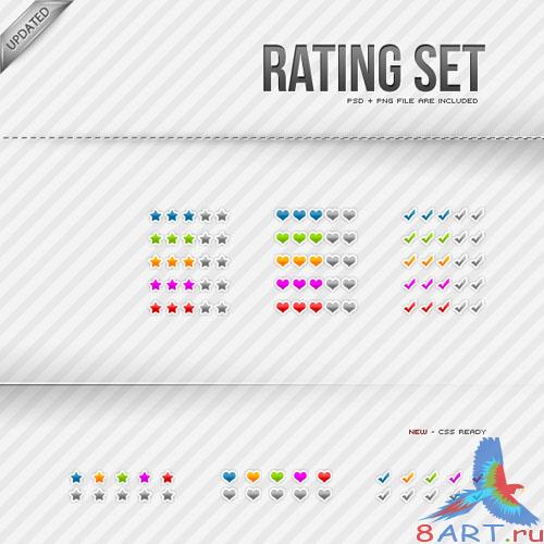 GraphicRiver - Rating / Karma sets GraphicRiver - Rating / Karma sets