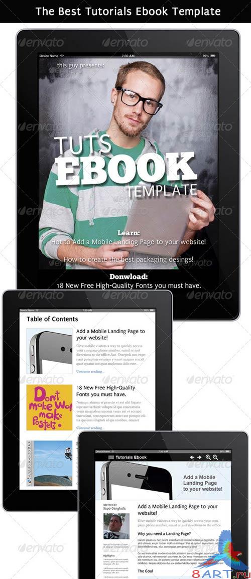 GraphicRiver Tutorials Ebook That Looks Like a Website