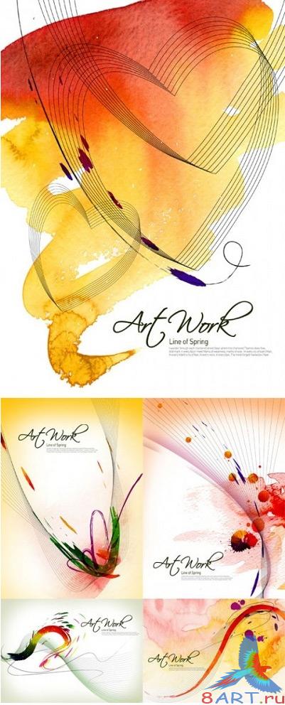 PSD template - Art work PSD template - Art work