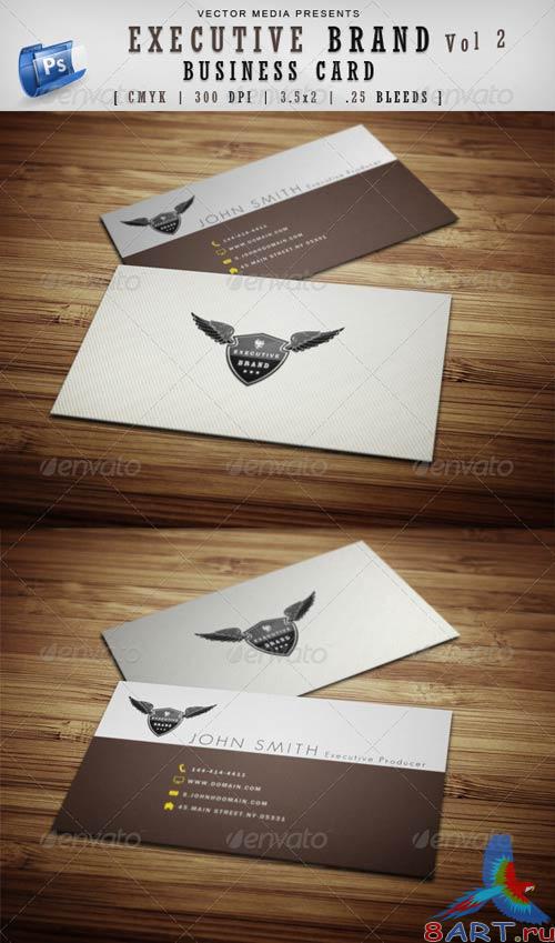 GraphicRiver Executive Brand - Business Card 91;Vol.293;