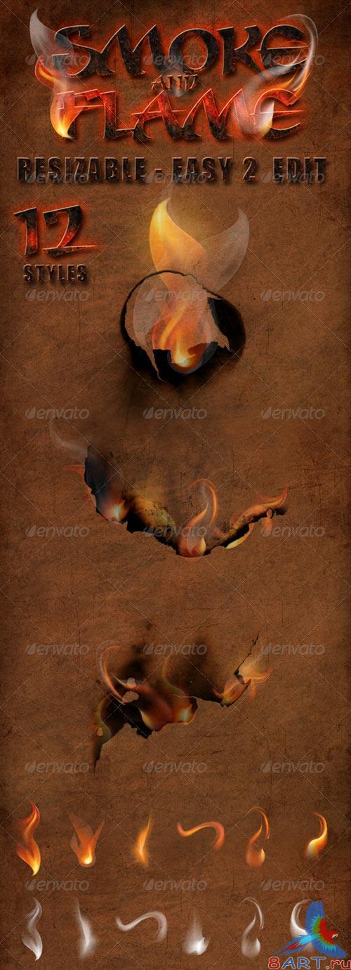 GraphicRiver Smoke and Flames