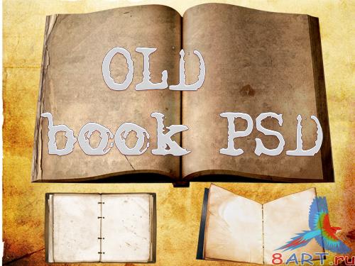 PSD Source - Old Books