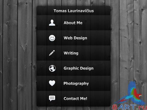 FREE Simple and Slick Accordion Menu in Photoshop FREE Simple and Slick Accordion Menu in Photoshop