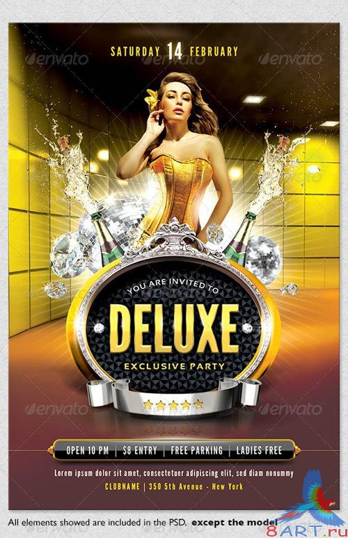 GraphicRiver Deluxe Exclusive Flyer Template