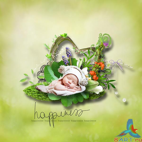 Скрап-набор - Glowing summer Скрап-набор - Glowing summer