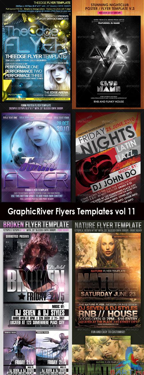 GraphicRiver Flyers Templates Vol-11 GraphicRiver Flyers Templates Vol-11