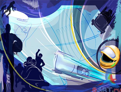 Winter Sports PSD