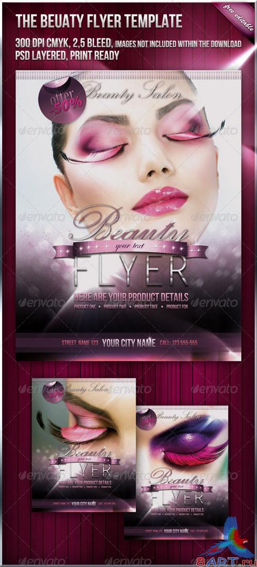 Beauty Fashion Flyer - GraphicRiver Beauty Fashion Flyer - GraphicRiver