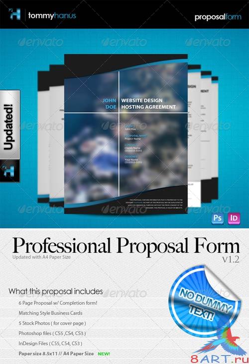 GraphicRiver Professional Business Cards and Proposal Pack