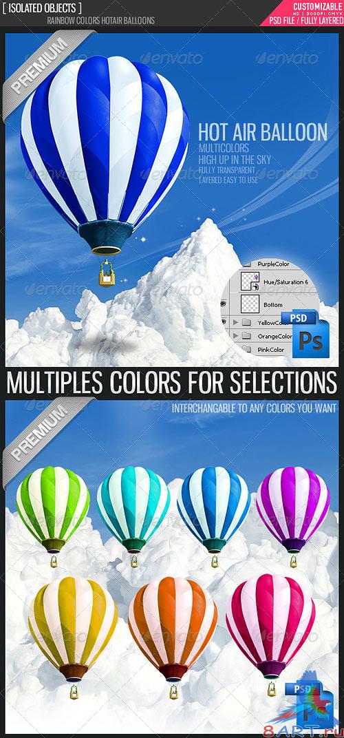 GraphicRiver - Hot Air Balloon Templates GraphicRiver - Hot Air Balloon Templates