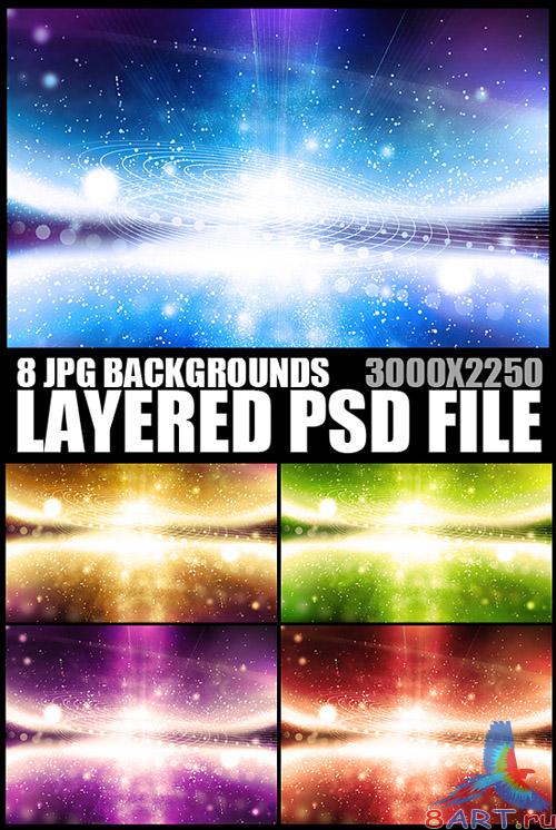 PSD Source - Light Background - Heavenly