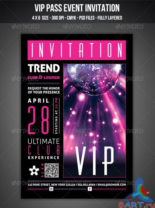 GraphicRiver VIP Club Event Invitation