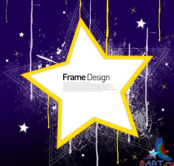 Frame Design HW047 -      Photoshop