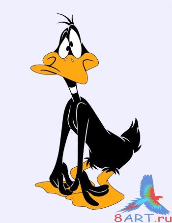 Daffy Duck-PSD Daffy Duck-PSD