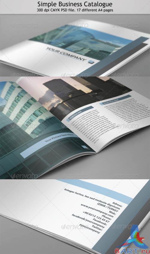 GraphicRiver 17 Page Clean Business Catalog