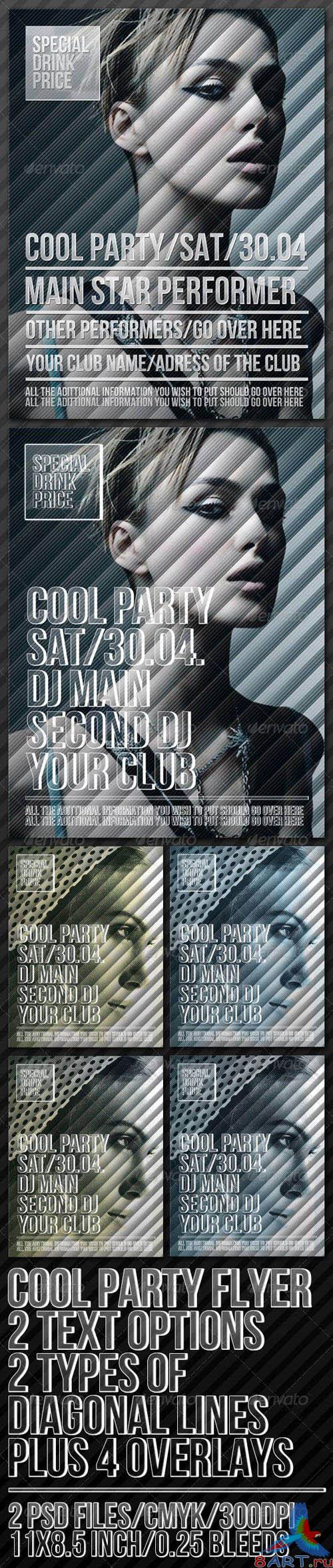 GraphicRiver Cool Party Poster RETAIL GraphicRiver Cool Party Poster RETAIL