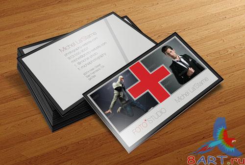 PSD Template - Photographer Business Card V2