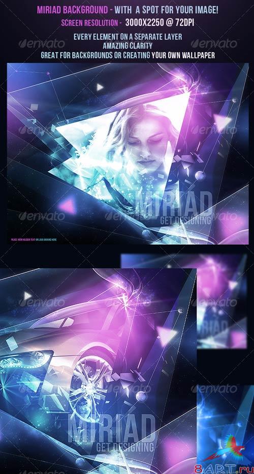 GraphicRiver Miriad Background