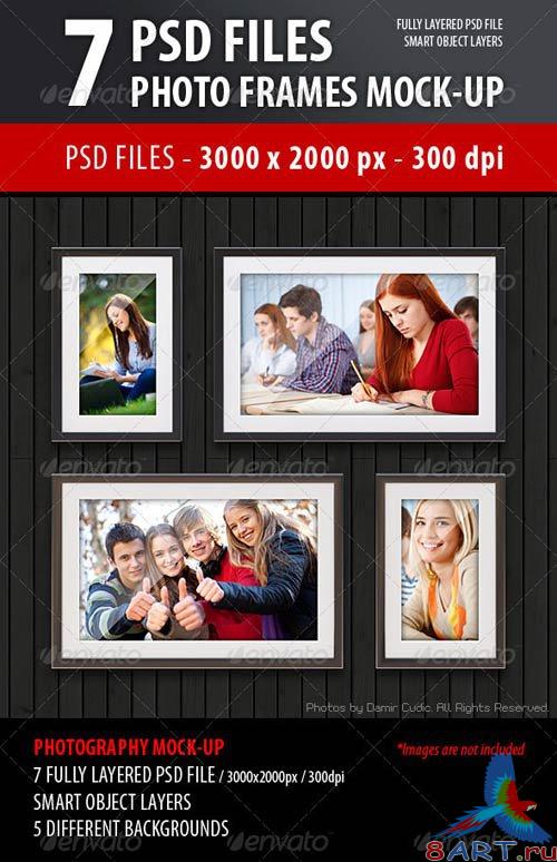 GraphicRiver Photo Frames Mock-Up