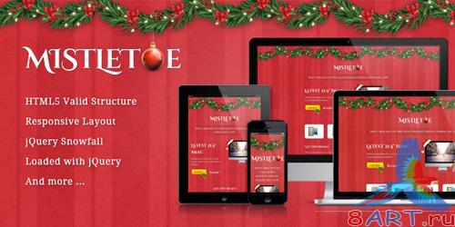 ThemeForest - MistleToe - A Christmas Special Landing Page