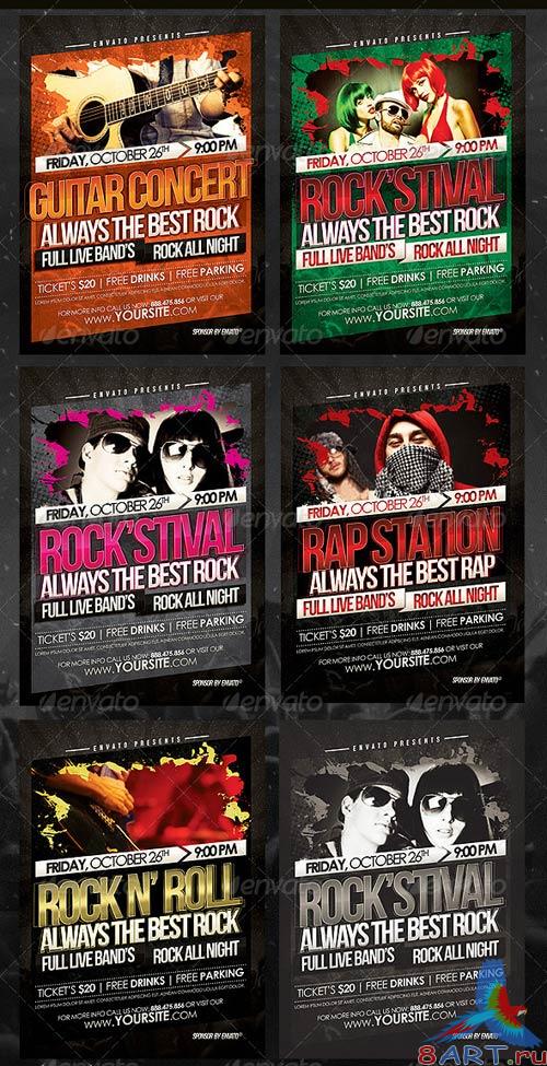 GraphicRiver Artist Concert Flyer Template