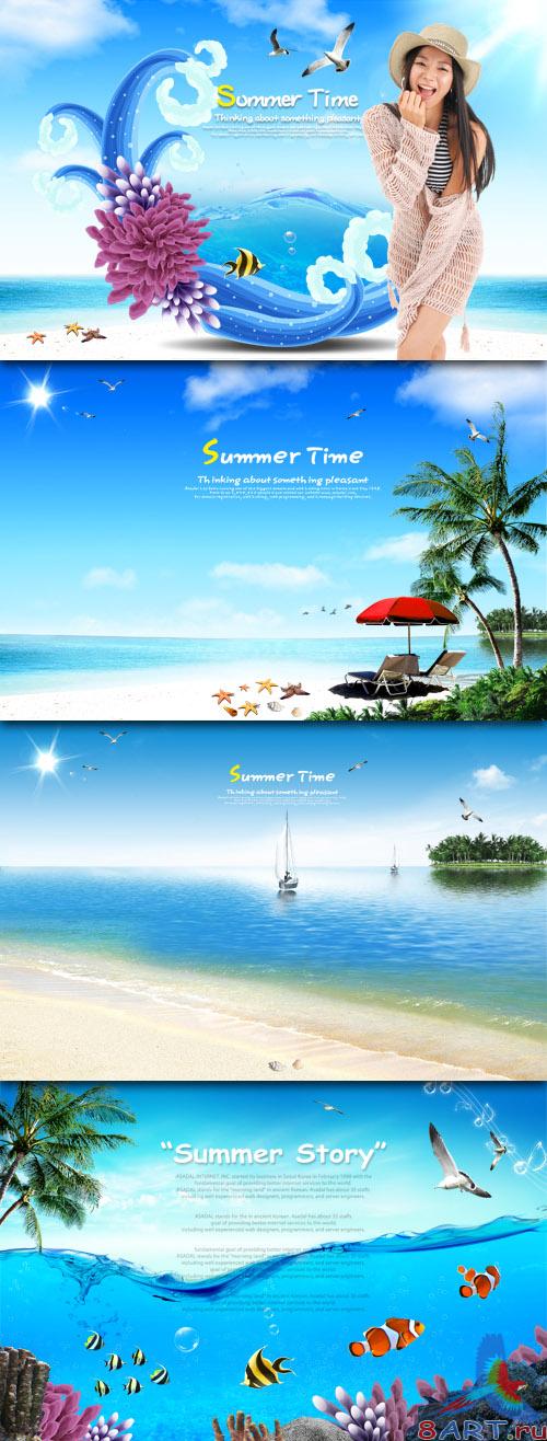 PSD Sources - Summer Time Vol.1 PSD Sources - Summer Time Vol.1