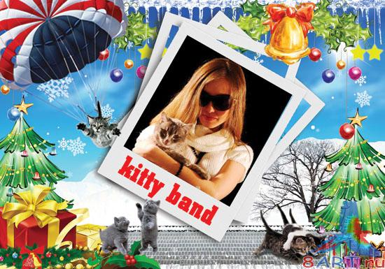 PSD frame   Kitty Band