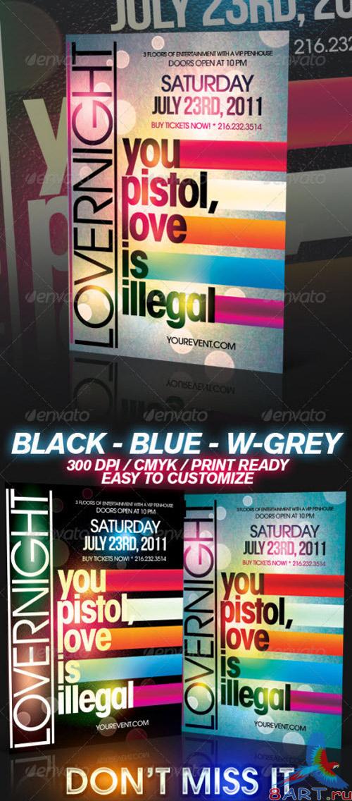 Lover Party Flyer - GraphicRiver Lover Party Flyer - GraphicRiver