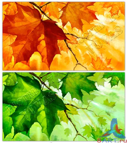 Многослойные PSD исходники Lighting Fall & Lighting Summer Многослойные PSD исходники Lighting Fall & Lighting Summer