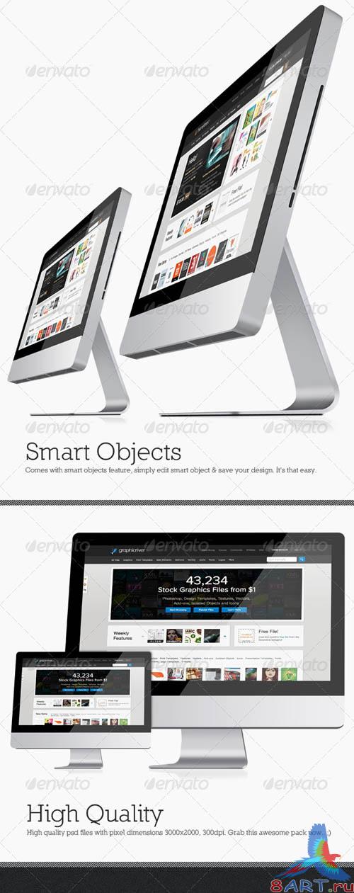GraphicRiver Desktop Fever Mockup Pack GraphicRiver Desktop Fever Mockup Pack
