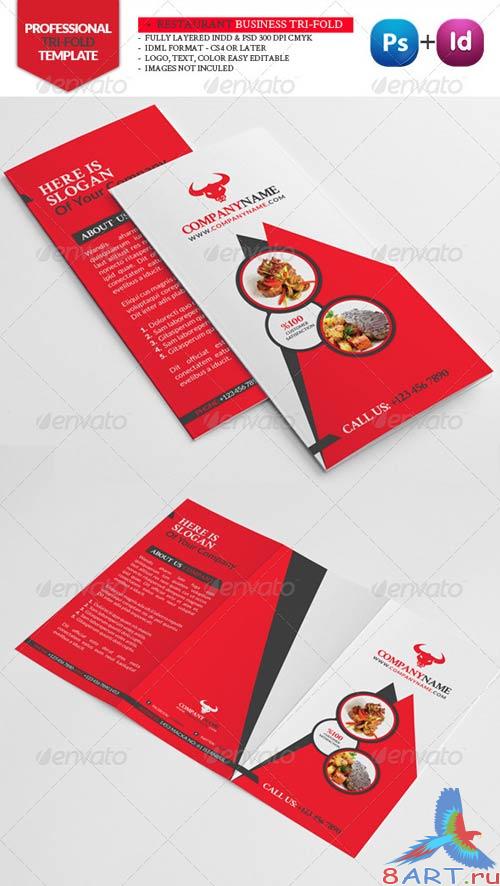 GraphicRiver Restaurant Business Tri-Fold