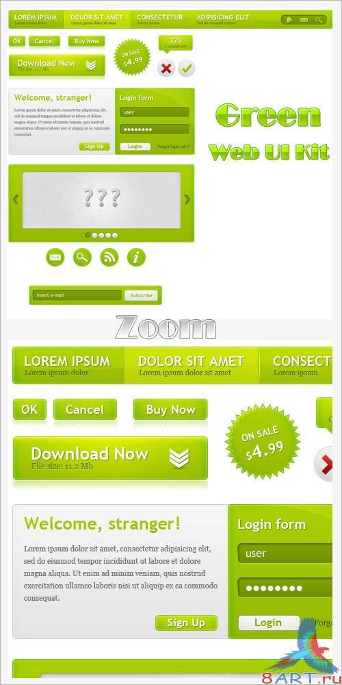 Green WebUI Kit